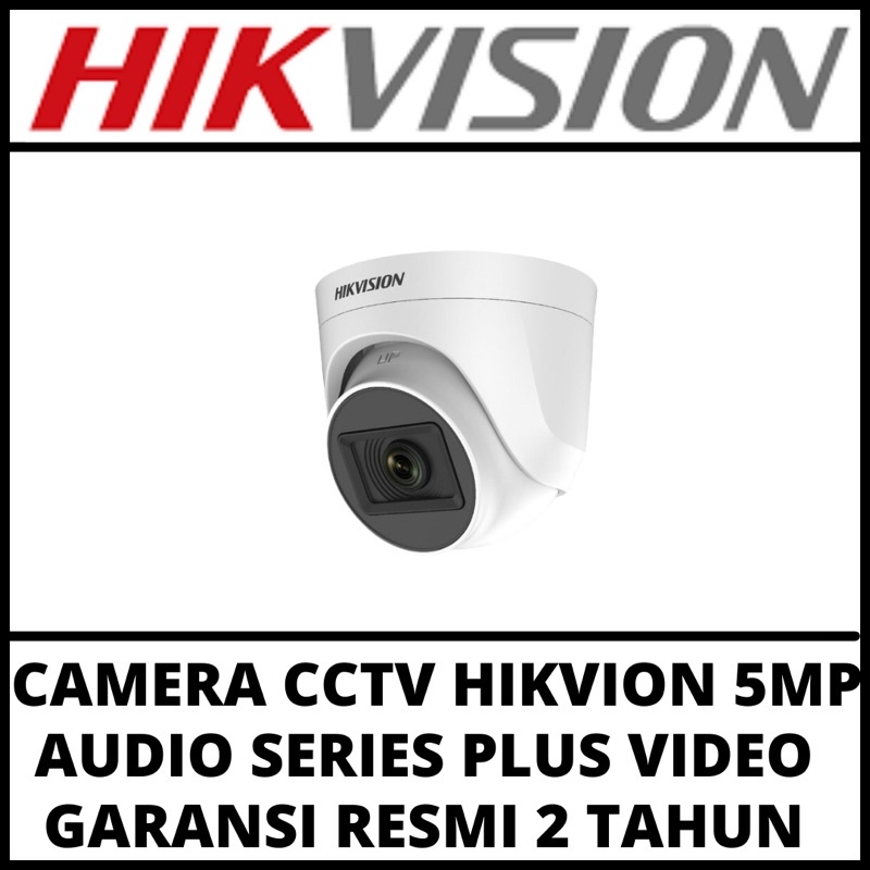 CAMERA CCTV INDOR HIKVISION 5MP AUDIO SERIES TURBO HD KAMERA CCTV