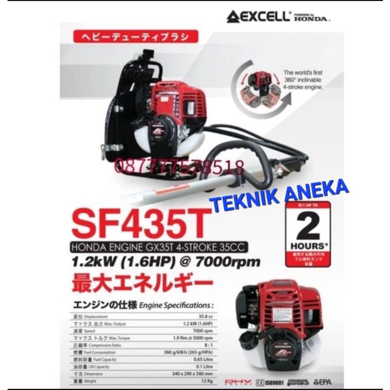 MESIN POTONG RUMPUT 4 TAK HONDA GRASS CUTTER BABAT RUMPUT