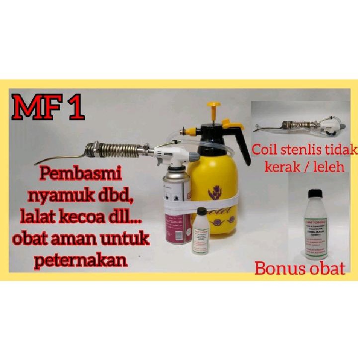 TERMURAH ALAT MINI FOGING FOGGING BONUS cairan disinfektan 70 ml dosis untuk membasmi DBD nyamuk m1
