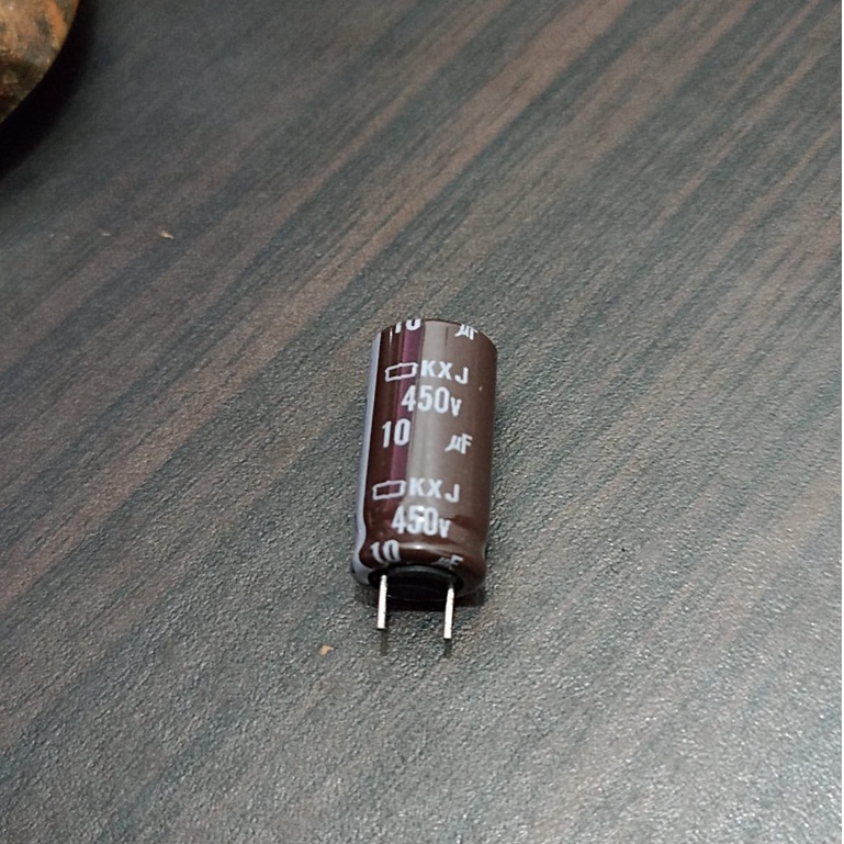 CAP ELCO 100uf - 400v dan 10uf - 450v