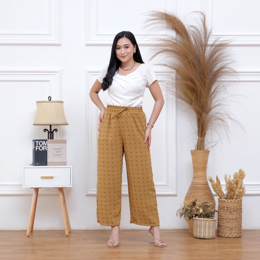 GROSIR CELANA KULOT CRINKLE CULLOTE AIRFLOW RUBY PREMIUM - CELANA KULOT HIGHWAIST ( HARGA PROMO )