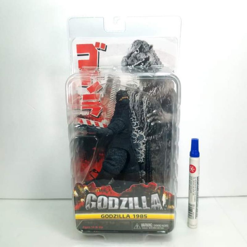 mainan action figureGodzilla 1985 movie seriesby necatinggi sekitar 7 inchFull artikulasiDetail bagu