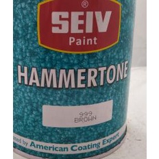 Cat SEIV Paint Hammertone Warna Standar - Cokelat