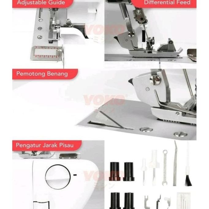 Jual Mesin Jahit Portable Buat Obras Dan Neci Yoko Yk320 Murah