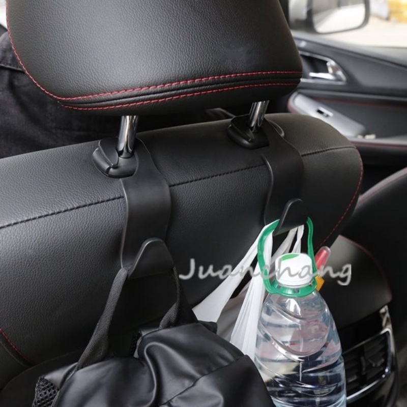 1 / 2 / 4pcs Kait Gantungan Tas Multifungsi Untuk Sandaran Kepala Jok Mobil