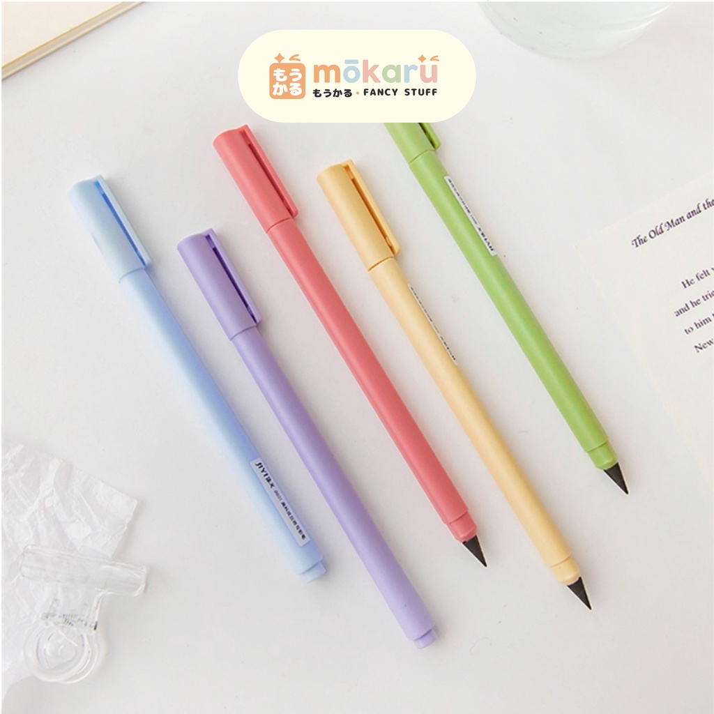 

Macaron Series Black Tech Magic Pencil Pensil Mekanik Hitam