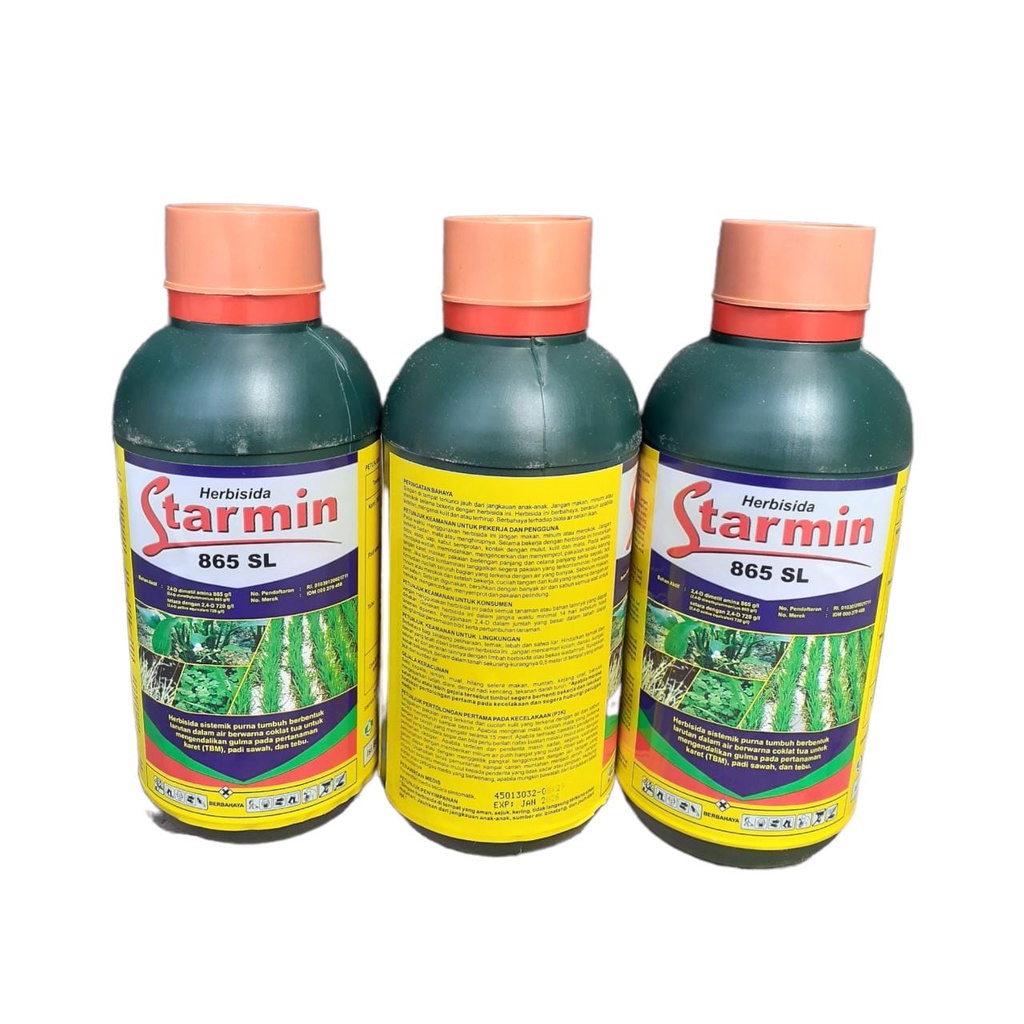 Herbisida Starmin 865 SL Ukuran 400ml