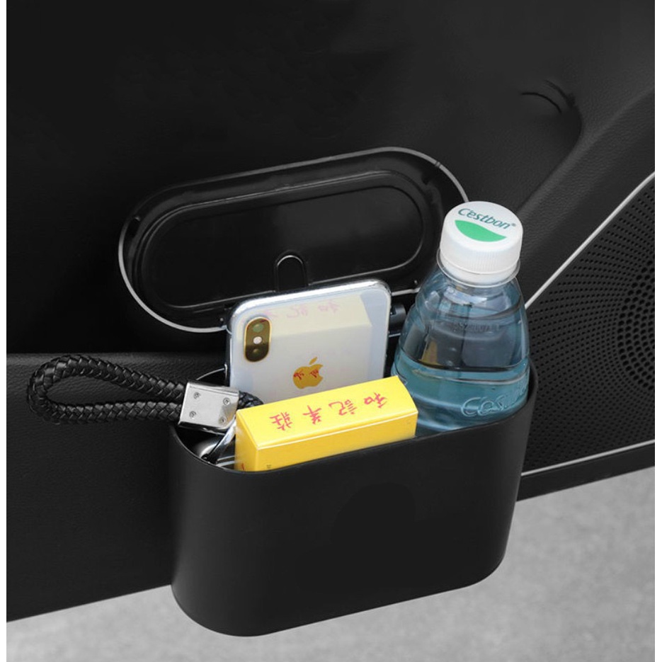 Z201 | Omextra Car Trash Can Garbage Dust Bin Car Storage Box Simple Trash Car Omextra Trash Tempat Sampah Mobil Omextra