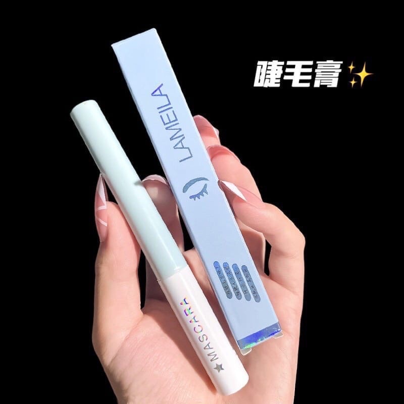 Lameila Maskara Biru 1037 Kuas Penebal Bulu Mata Mascara lameila waterpoof-1