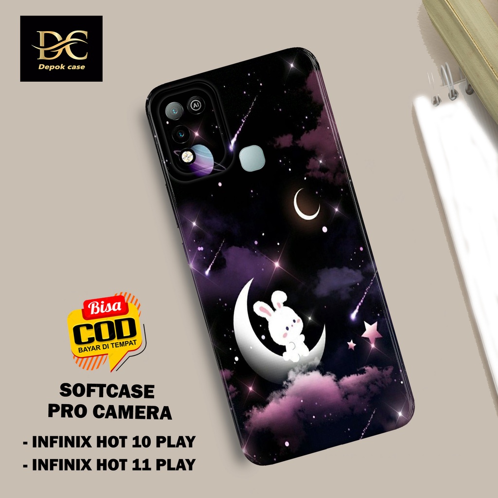 Case Infinix Hot 10 Play / Infinix Hot 11 Play Terbaru - Fhasion Case KARTUN - Casing Hp Infinix Hot