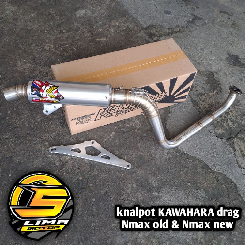 Knalpot racing KAWAHARA drag Nmax Aerox old new 200