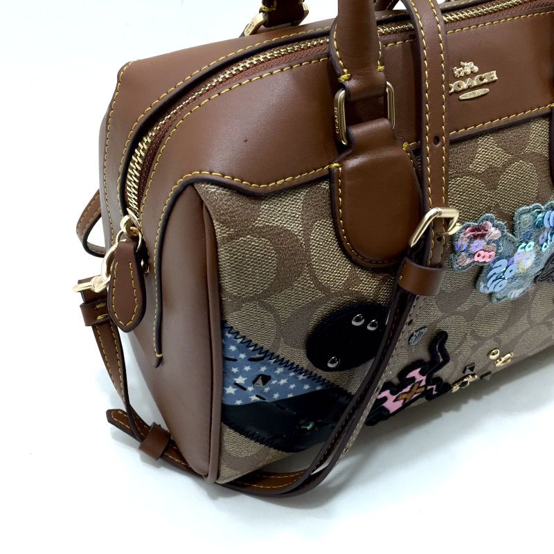 COACH Keith Haring Bennet Satchel In Signature