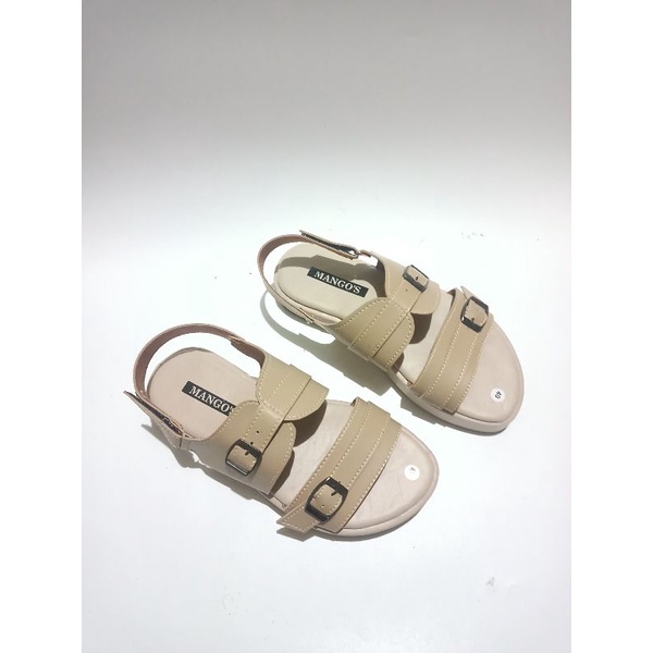 MANGO'S Platform Sandal Wanita Wedges Gasper Strap 2 (MANGO'S Fanni)