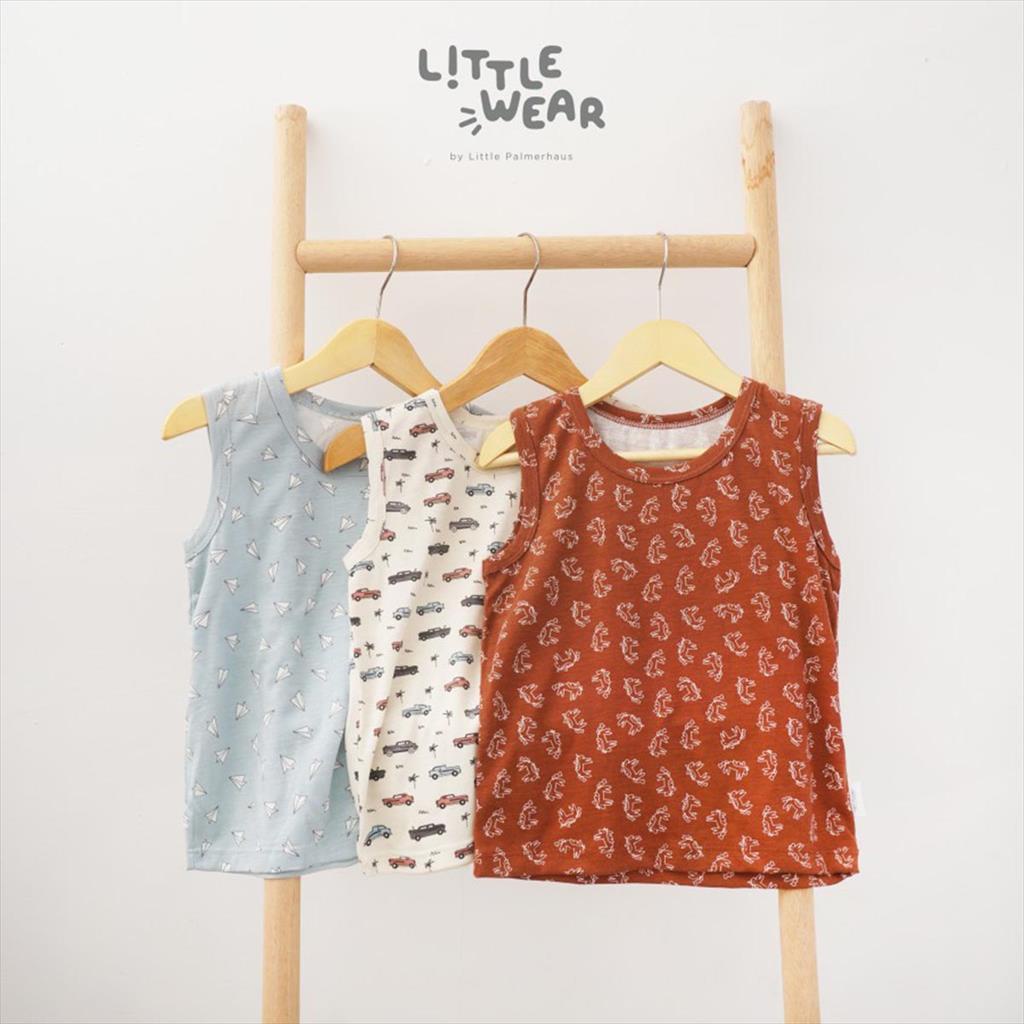 Paper Plane Little Palmerhaus Little Wear Kids Sleeveless Set Anak