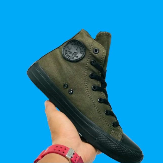 Sepatu Pria. Sepatu Converse All Star Ct Chuck Tylor Premium. Sepatu Converse Hijau Army High