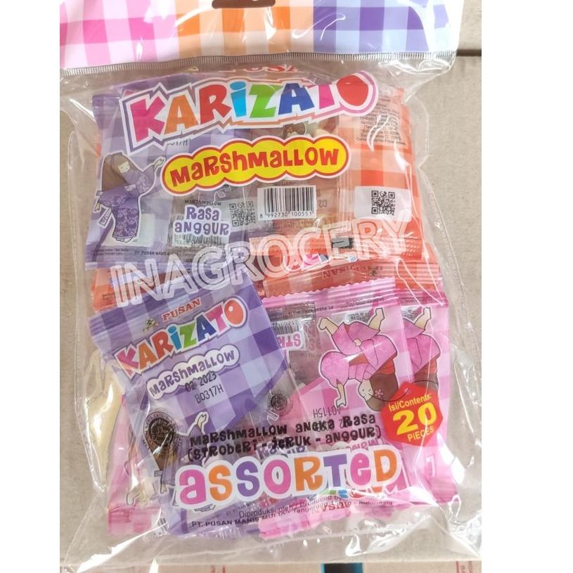 

Terlaris--KARIZATO MARSHMALLOW ISI 20PCS