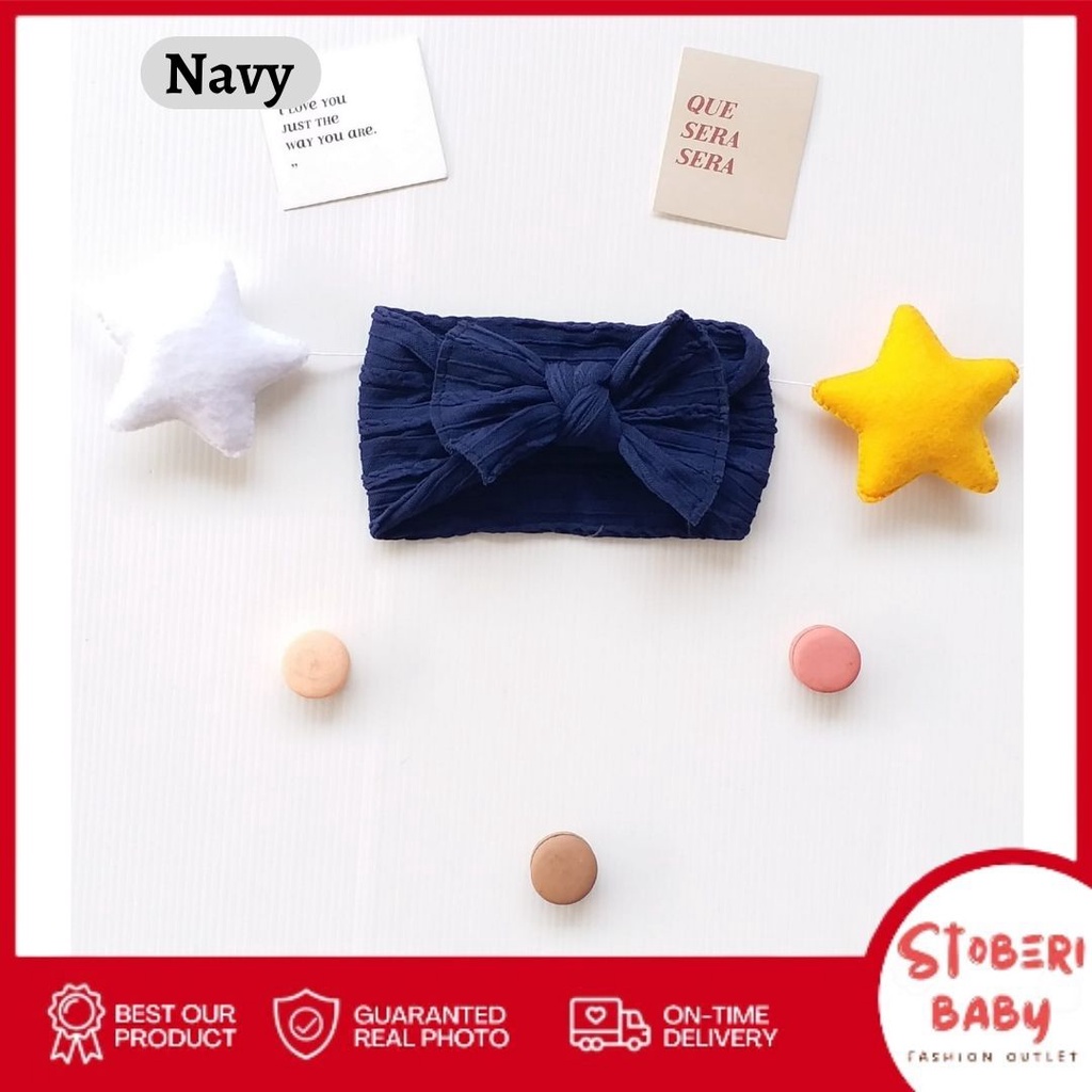 PUNCAK 3.3 stoberi baby - CUTE OEMJI Bandana Anak / Bando Anak / Bandana Bayi / Bando Bayi / Headband Anak