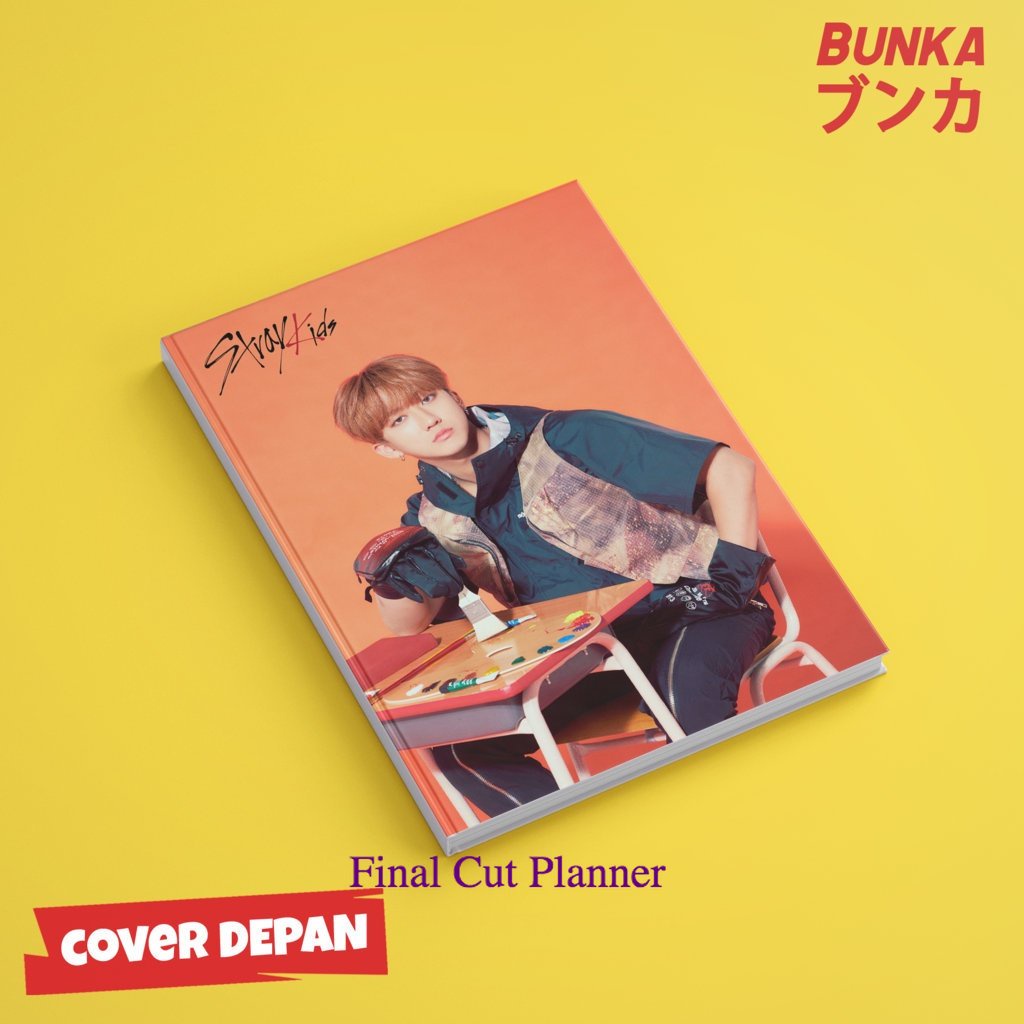 

Notebook KPOP Stray Kids Changbin Hardcover A5 Buku Tulis Catatan Notes Agenda Planner Jurnal .