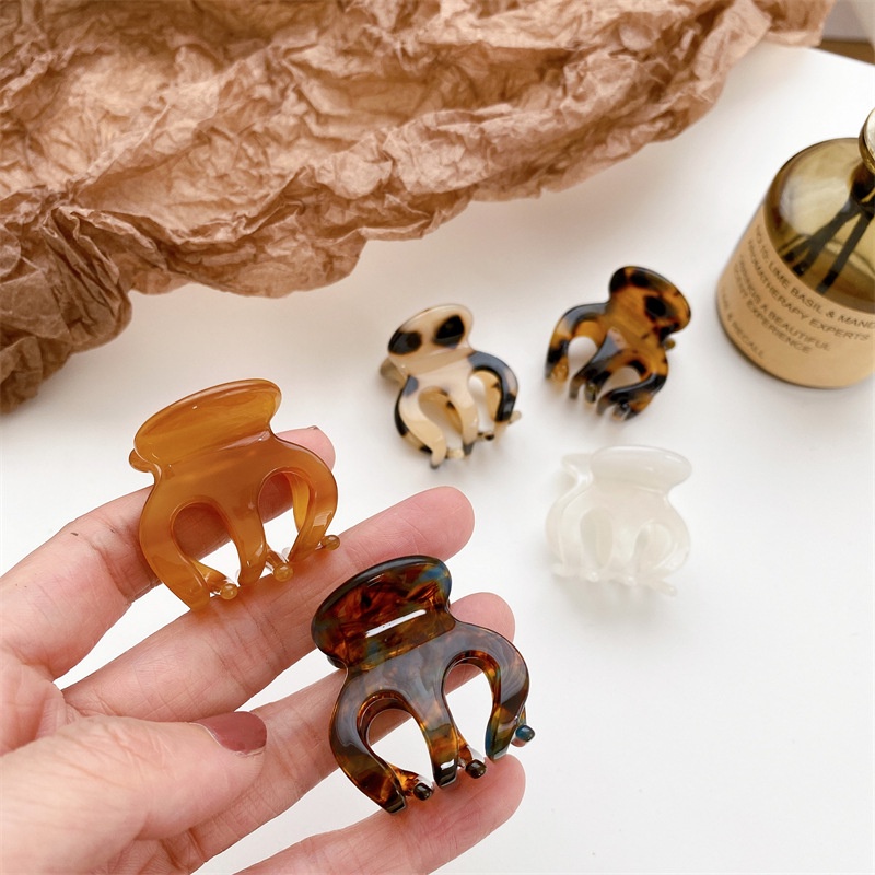 3CM JEPIT HERCULES MINI MOTIF PATTERN LEOPARD MARBLE MARBEL RETRO HAIRCULES JEPITAN KECIL RAMBUT SMALL KOREA KOREAN HAIR AKSESORIS MACAN TUTUL JEDAI KLIP HAIR CLAW TREND HITS