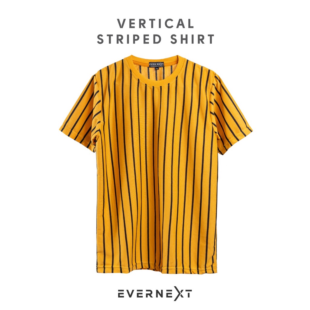 Kaos salur stripe garis vertical zebra unisex pria wanita kualitas distro terbaru model trendy masa kini kaos belang garis vertikal big size M L XL XXL unisex oppa korea style