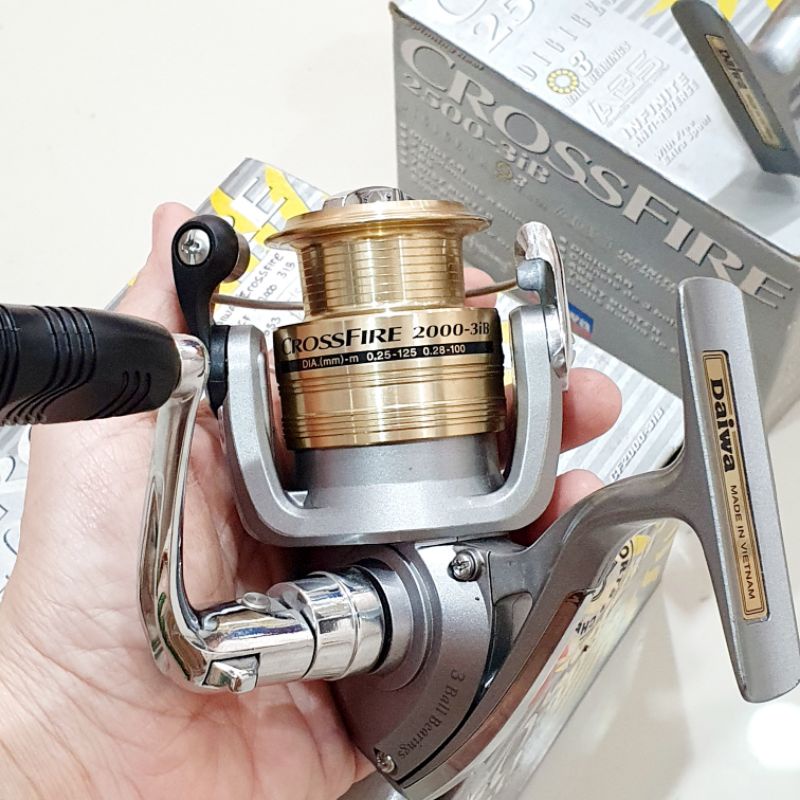 REEL DAIWA CROSSFIRE 2000 - 3ib , 2500 - 3ib
