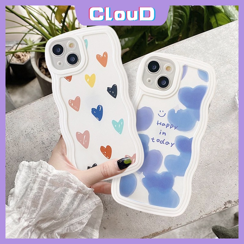 Soft Case Tpu Motif Smiley Hati Untuk Realme C35 C25 C21Y C25Y C12 C20A C20A C1 C20 C11 2021 C25s C3 Realme C15 C11 2020 5 5i 6i