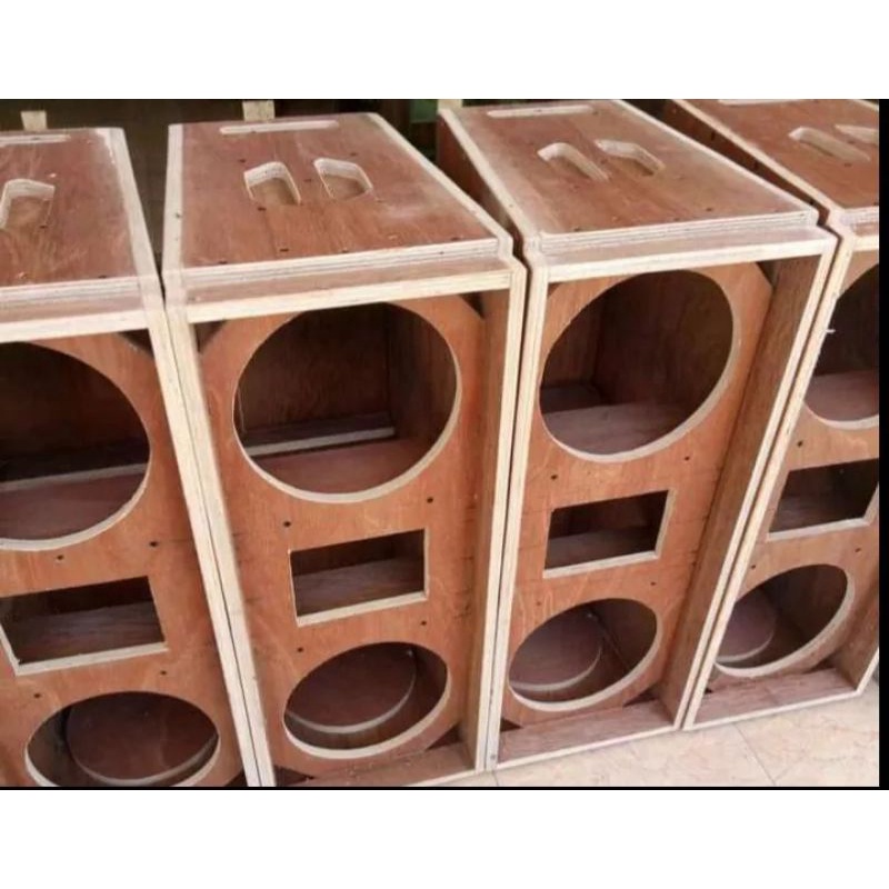 pesanan box speaker 6 inch Array  double+tweeter