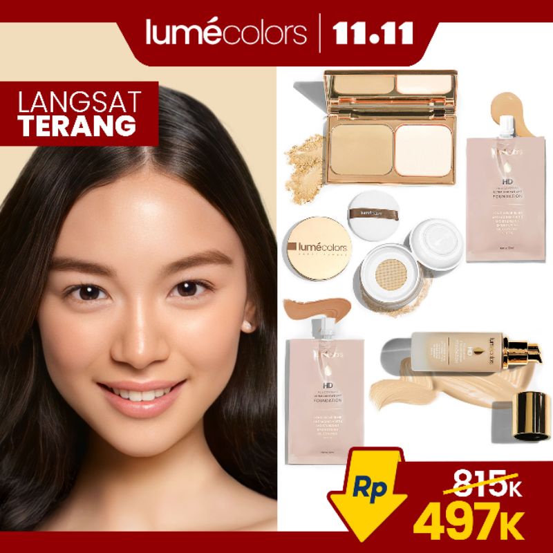 Jual Lumecolors Paket Hemat Warna Kulit Kuning Langsat Terang Shopee