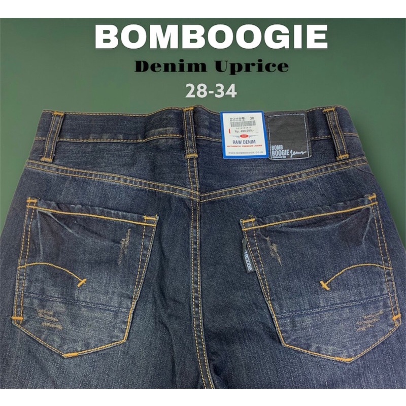 Celana Jeans Pria Bomboogie premium Orginal