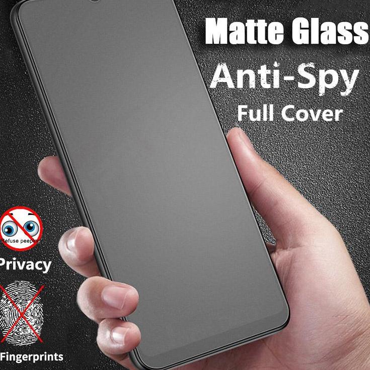 Sale Terbatas *MATTE SPY PREMIUM* Privacy Matte Spy Gorilla Tempered Glass tg antigores gores kaca a