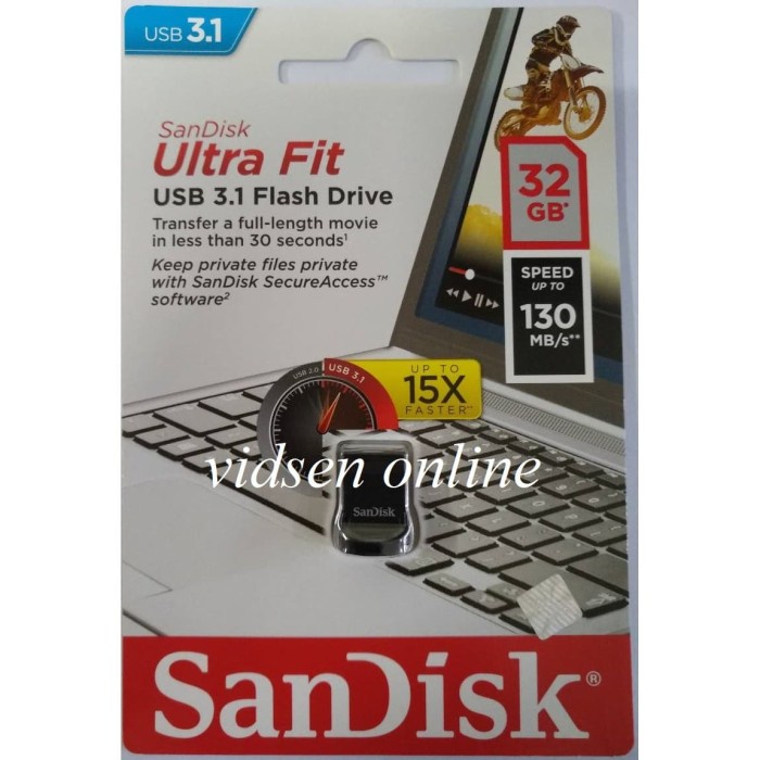 SANDISK ULTRA FIT CZ430 FLASHDISK / FLASH DISK 32GB USB 3.0