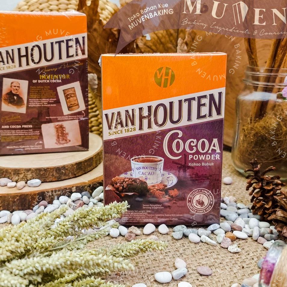 

✨Mall✨ COKLAT BUBUK VAN HOUTEN 180 Gr / COCOA POWDER / KAKAO COKELAT gas !!