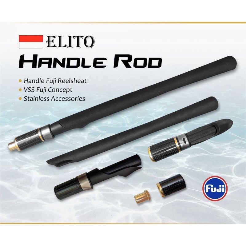 rod handle elito reelseat fuji | gagang joran