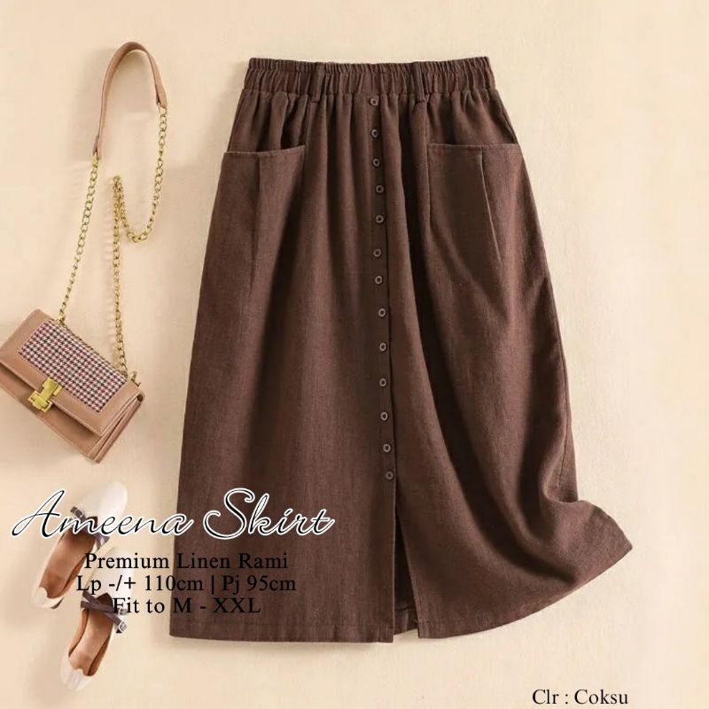 AMEENA SKIRT ROK TERBARU