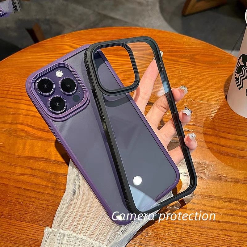 Casing iPhone 14 pro max / 13 pro max / 12 pro max / 11 pro max 12 / 13 / 11 pro max Transparan shockproof