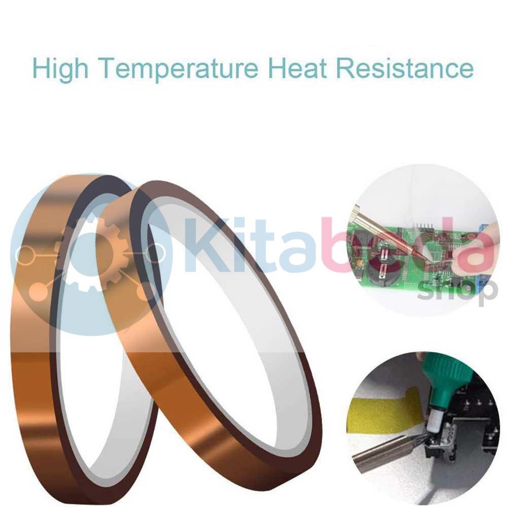 

Lakban Selotip Anti Panas Heat Resistant Insulation 20mm x 33M KB3154