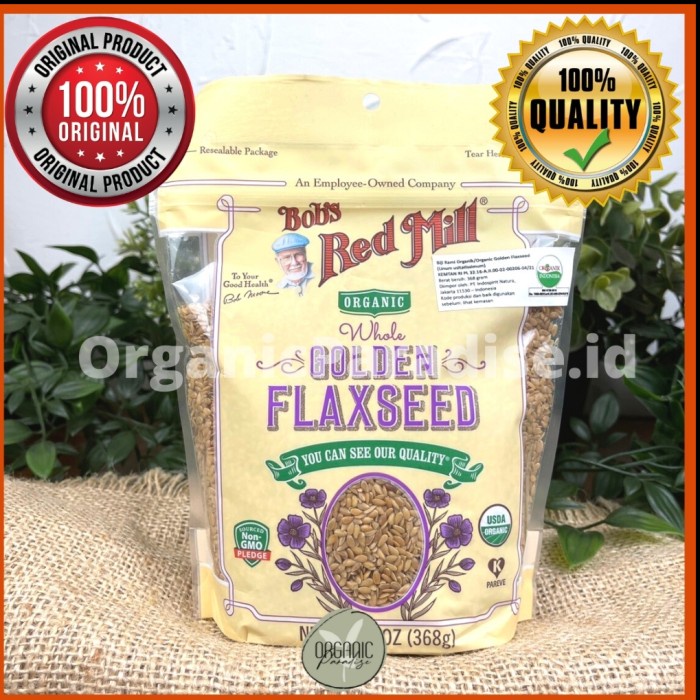 

Bob's Red Mill Golden Flaxseed Organic 368 gram