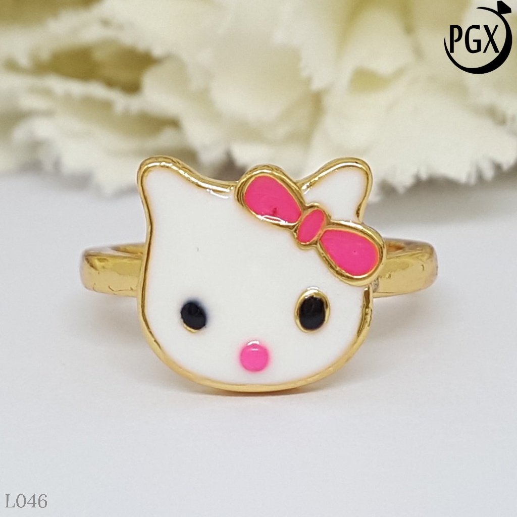 PGX Cincin Anak Xuping Aksesoris Perhiasan Lapis Emas Premium - L046