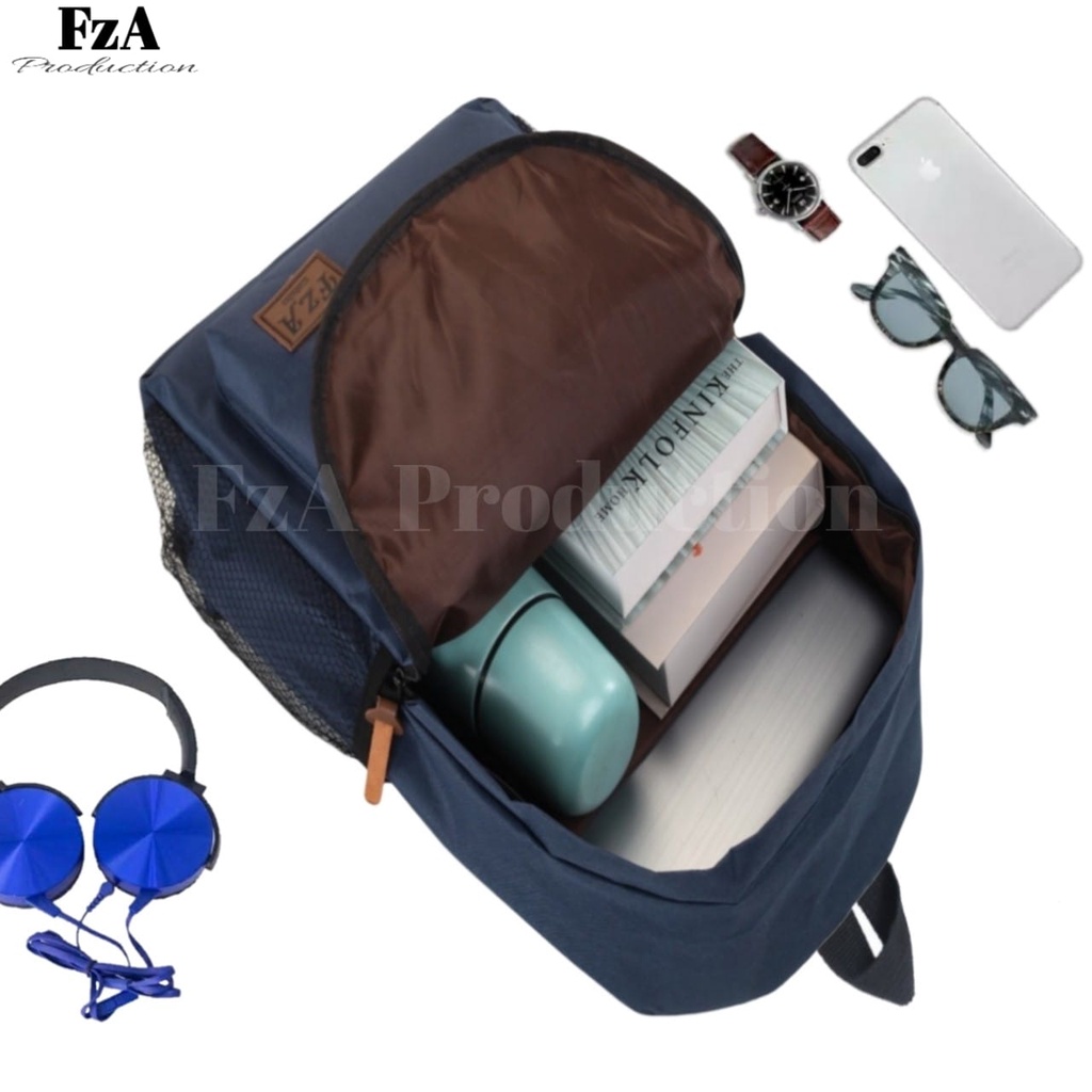 FzA Official - Tas Ransel Punggung Distro Casual Pria Wanita / Tas Ransel Laptop Backpack Original - NVYQT