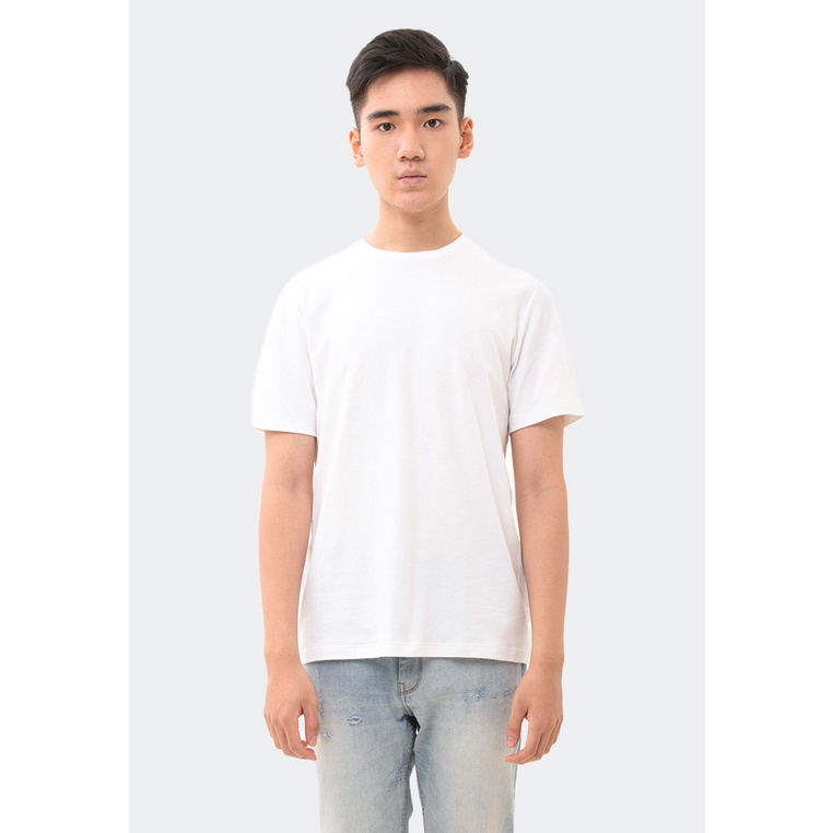 MANZONE Kaos Lengan Pendek LOWKEY - WHITE