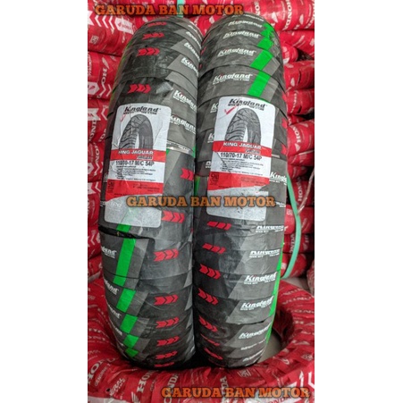 BAN MOTOR KINGLAND 110/70 RING 17 TUBLLES