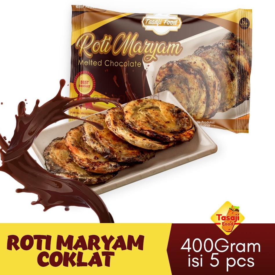 

Grosiran Murah Roti Maryam Cokelat Lumer Isi 5 Pcs !!