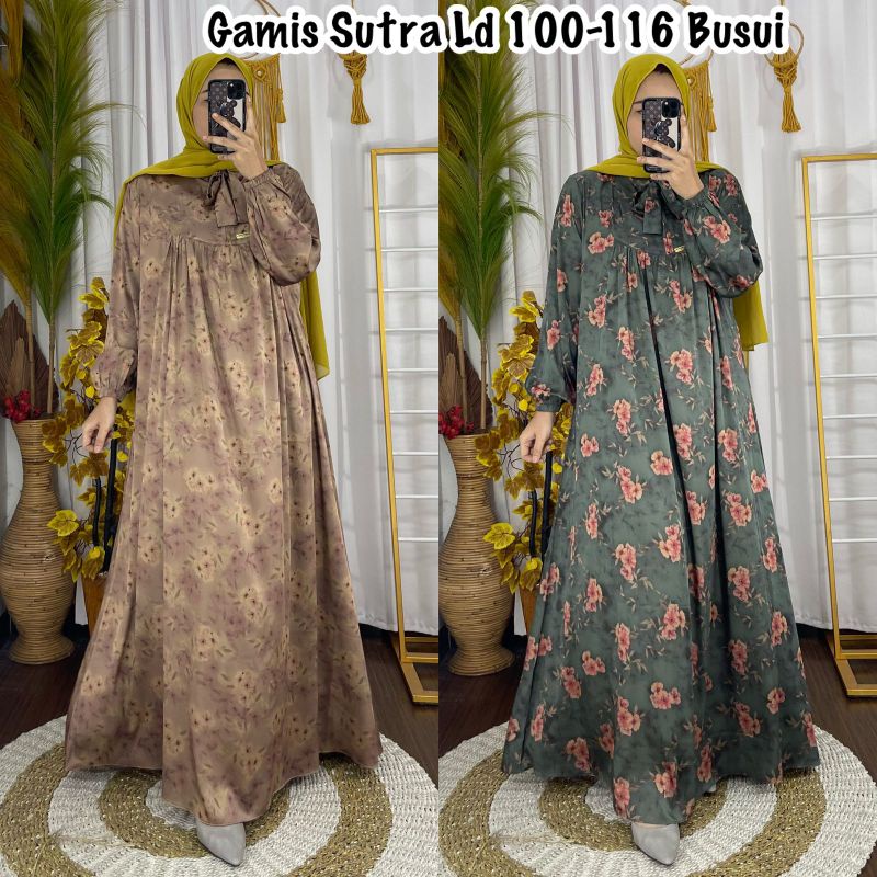 Gamis Bunga Import