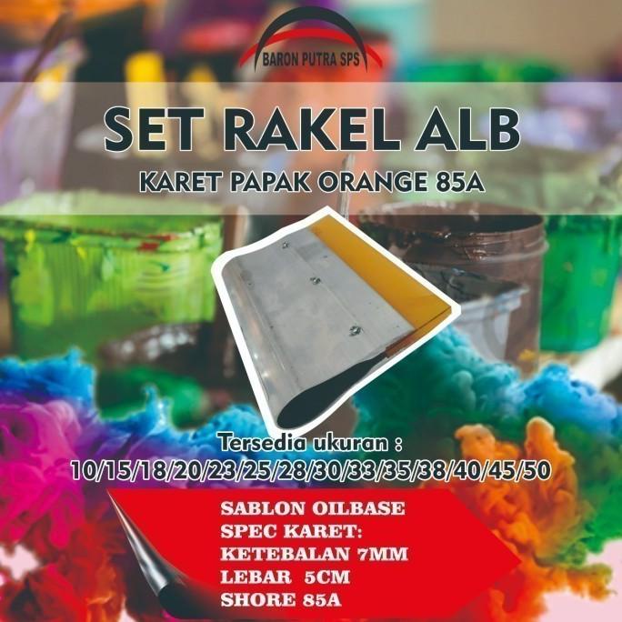 

`````````] SET RAKEL ALB KARET PAPAK ORANGE 85A 33 CM