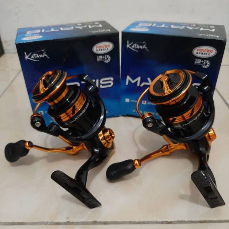 Reel Katana Martis 1000/2000/3000 Reel Spinning Power Handle