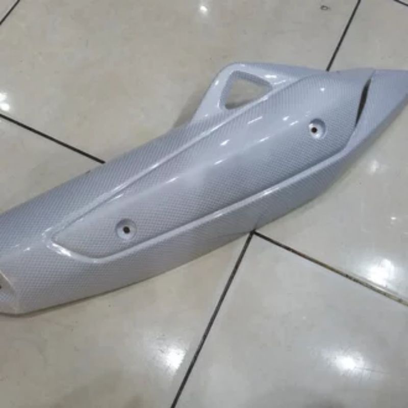 TAMENG KNALPOT CARBON PUTIH THAILAND MOTOR NMAX OLD/LAMA