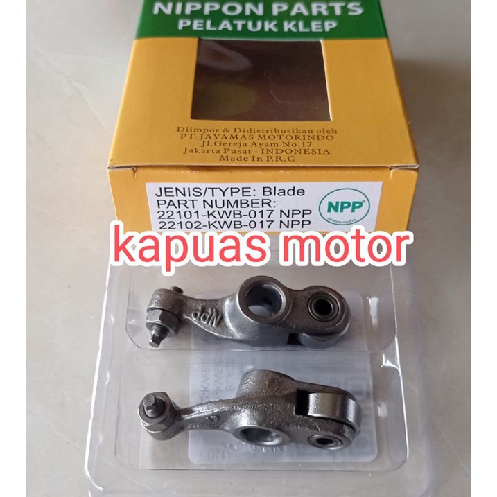 Noken as platuk klep rocker arm kwb blade revo absolute original npp