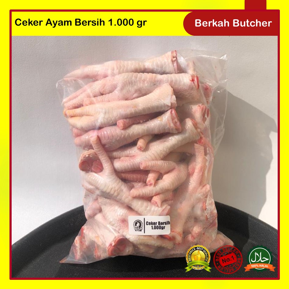 Ceker / Kaki Ayam Bersih - Berkah Butcher