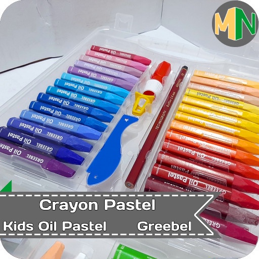 

Crayon Oil Pastels Kids 36 - Kids 48 - Kids 55 Greebel