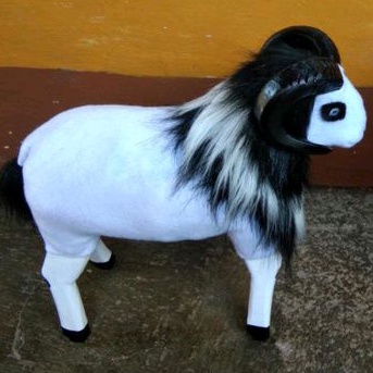 SIAP ORDER MINIATURE BONEKA DOMBA ADU GARUT /SOUVENIR KOTA INTAN UNIK  MAINAN BONEKA DOMBA